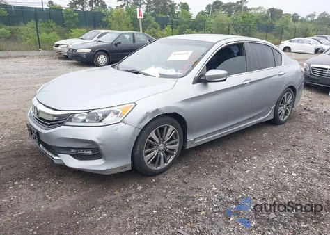 2017 Honda Accord Sport from USA, damaged, VIN 1HGCR2F5XHA261242
